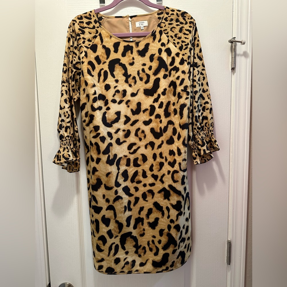 Women’s Crown & & Ivy leopard print dress
